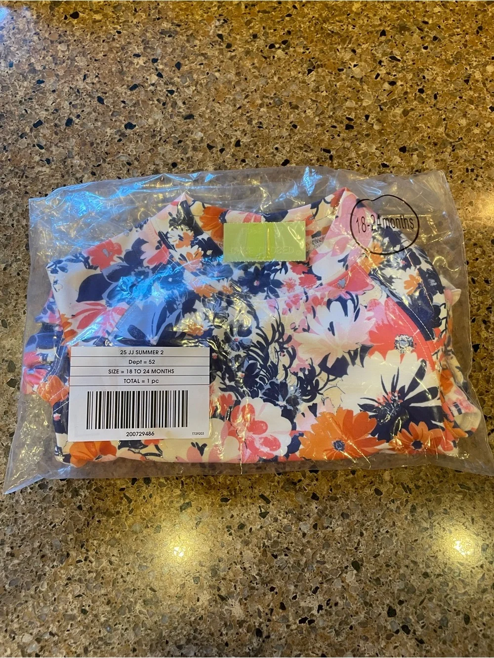 Janie and Jack Floral Rash Guard in Navy, Pink, Coral, White 2 piece swimsuit